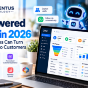 AI-powered CRM dashboard with lead management and automation by Treeventus Technology
